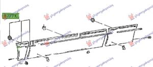 FENDER MOULDING FRONT