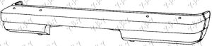 REAR BUMPER PLASTIC