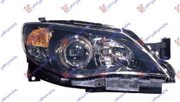HEAD LAMP ELECTRICAL BLACK (E) (TYC)