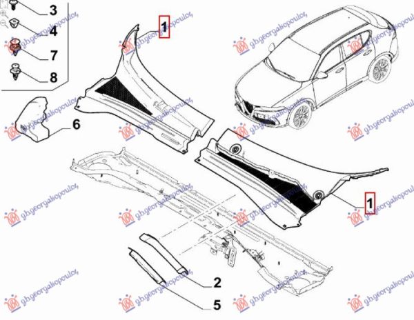 WIPPER PANEL PLASTIC (O)