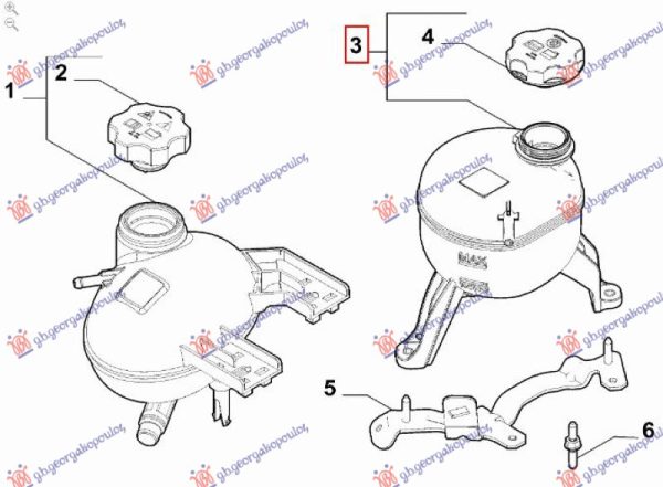 AUXILIARY TANK 1.3-1.5 (O)