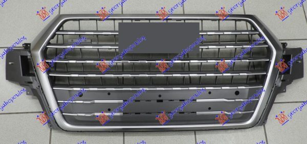 GRILLE (GREY) (W/SILVER FRAME) (W/2 PDC)