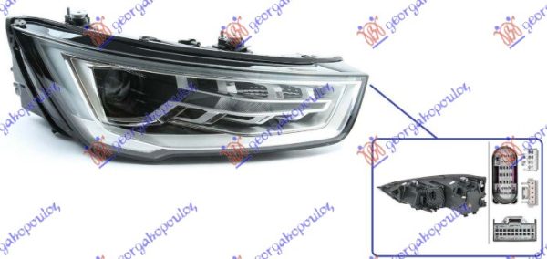 HEAD LAMP Bi-XENON W/LED DRL (S1) (HELLA)