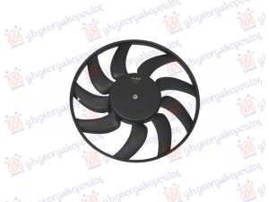 VENTILATOR BENZIN/DIZEL (MOTOR+ELISA) (LEVO) (380mm) (2 PIN)