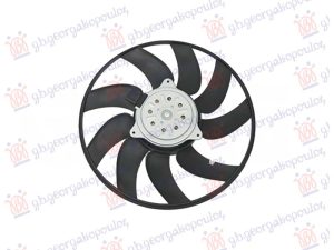 VENTILATOR BENZIN/DIZEL (MOTOR+ELISA) (DESNO) (340mm) (2 PIN)
