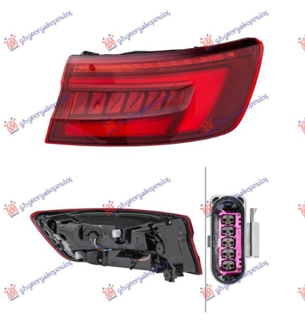 STOP LAMPA SPOLJASNJA LED (S4) (HELLA) DESNO