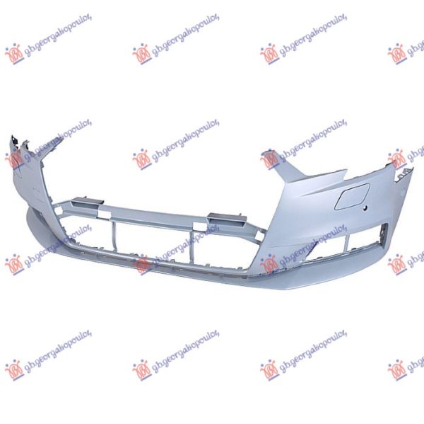 FRONT BUMPER PRIMED (W/4 PDC & WASHER HOLES)