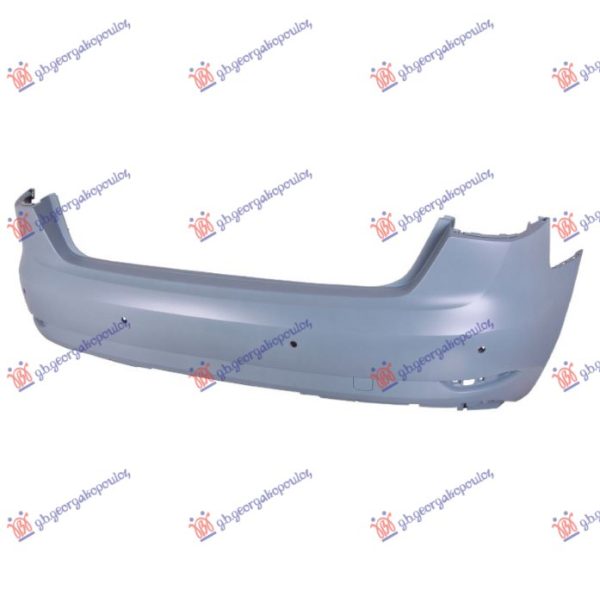 REAR BUMPER 3D PRIMED (W/4 PDC & CAMERA)