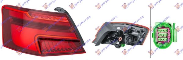 STOP LAMPA SPOLJASNJA LED DYNAMIC (HELLA) LEVO