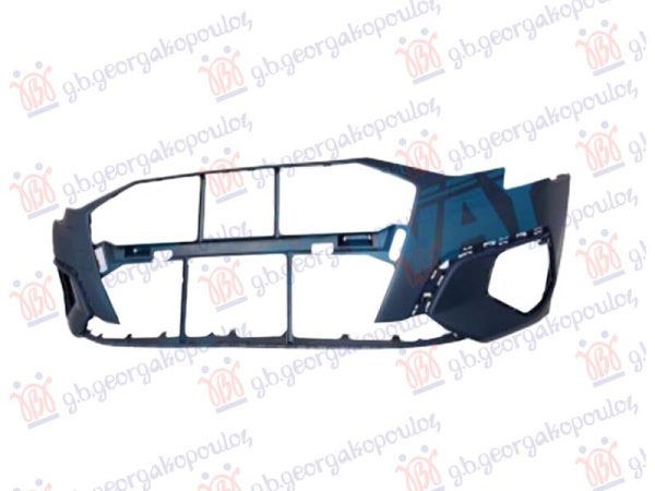 FRONT BUMPER PRIMED (W/FOG LAMP HOLES)