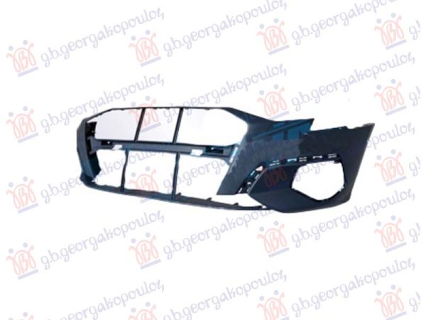 FRONT BUMPER PRIMED (W/FOG LAMP HOLES) (W/2 PDC)