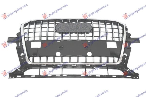 PVC MASKA SVETLO-CRNA (HROM LAJSNE) (HROM OKVIR) (BEZ DRZACA TABLICE)