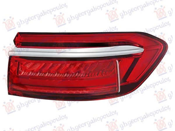 STOP LAMPA SPOLJASNJA LED (DYNAMIC) (SREBRNA LAJSNA) (HELLA) DESNO