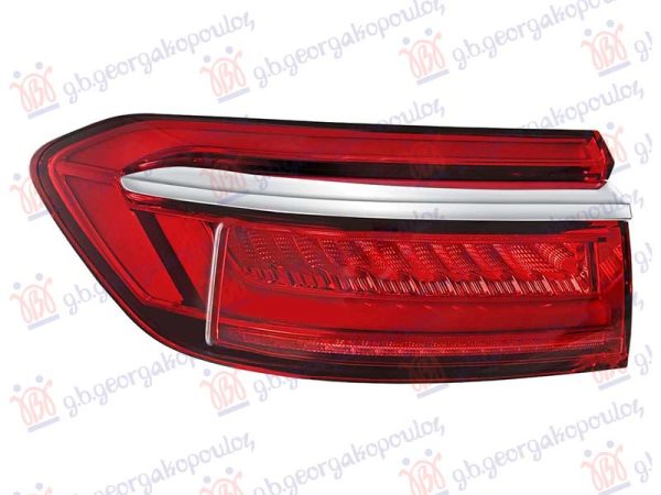 STOP LAMPA SPOLJASNJA LED (DYNAMIC) (SREBRNA LAJSNA) (HELLA) LEVO
