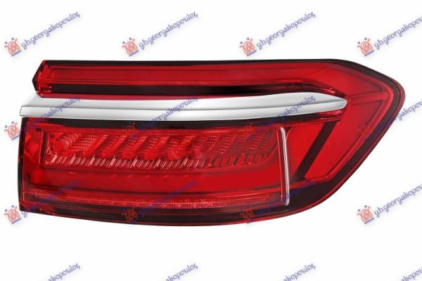 TAIL LAMP LED (W/SILVER MOULDING) (HELLA)