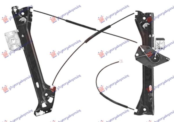 PODIZAC PREDNJEG PROZORA ELEKTRICNI (BEZ MOTORA) LEVO