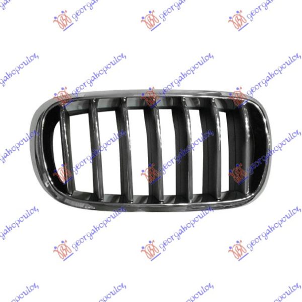 PVC MASKA HROM-HROM/CRNA DESNO