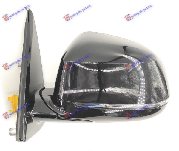 DOOR MIRROR ELECTRICAL HEATED PRIMED (W/MEMORY) (W/SIDE LAMP) (ASPHERICAL GLASS)