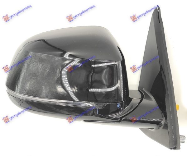 DOOR MIRROR ELECTRICAL HEATED PRIMED (W/MEMORY) (W/SIDE LAMP) (ASPHERICAL GLASS)