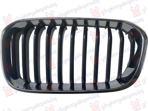 GRILLE SIDE PIECE (BLACK/CHROME) (BASIS)