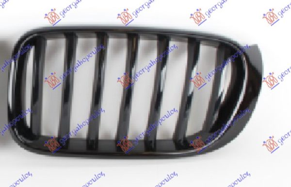 PVC MASKA SJAJ-CRNA LEVO