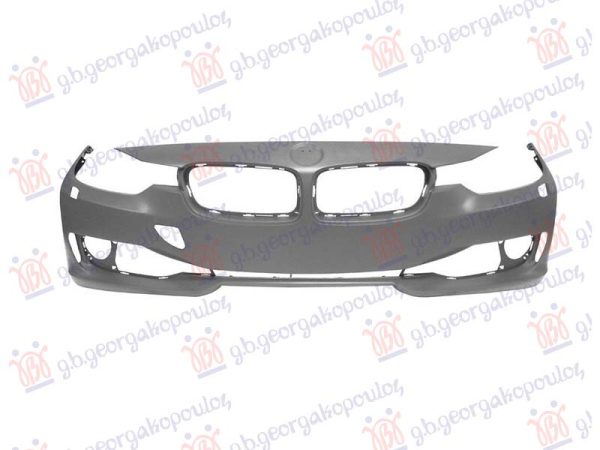 FRONT BUMPER PRIMED (W/WASHER HOLES) (A QUALITY)