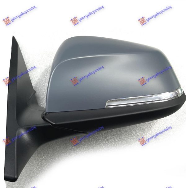 DOOR MIRROR ELECTRICAL HEATED PRIMED (W/SIDE LAMP) (ASPHERICAL GLASS)