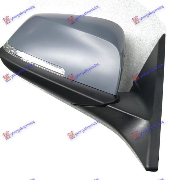 DOOR MIRROR ELECTRICAL HEATED PRIMED (W/SIDE LAMP) (ASPHERICAL GLASS)