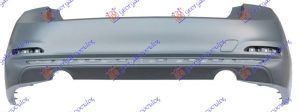 REAR BUMPER PRIMED (2 SINGLE EXHAUST-W/CUTTING MARKS FOR PDC) SPORT/LUXURY LINE