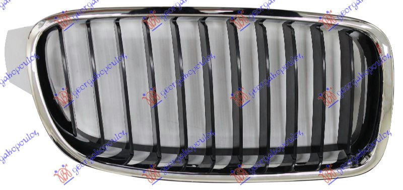 PVC MASKA HROM/CRNA DESNO