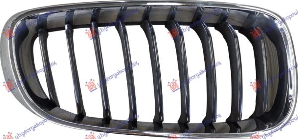 PVC MASKA CELA CRNA/HROM (SPORT LINE) DESNO