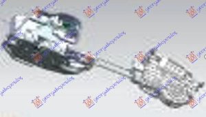 BRAVA PREDNJIH VRATA ELEKTRICNA (MEKO ZATVARANJE) (F06) (2+5pins) LEVO
