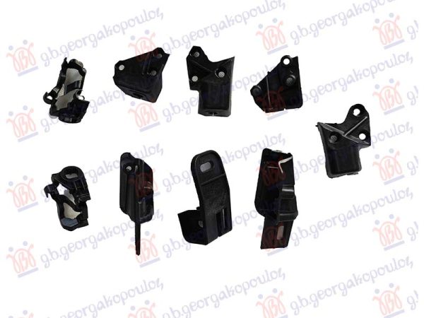 REPAIR KIT HEADLAMP 2013- (RH=LH) (SET 9 PCS)