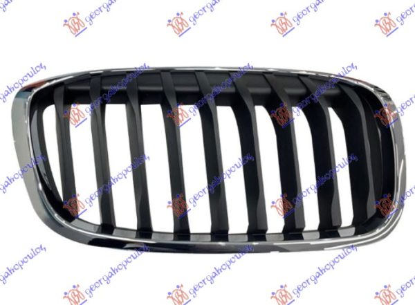 PVC MASKA HROM/CRNA (BASIC) DESNO