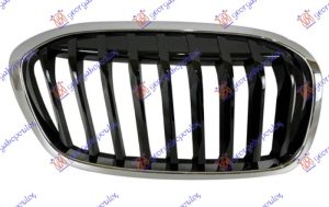 PVC MASKA HROM/SJAJ-CRNA (SPORT LINE/M-SPORT) DESNO