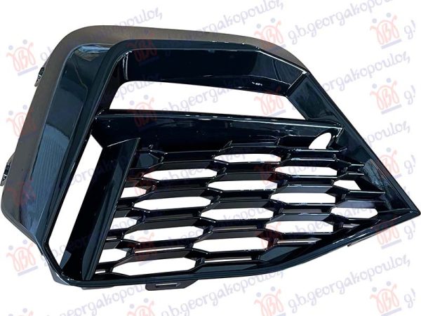 FRONT BUMPER GRILLE (PAINTED BLACK) (W/DAYTIME LAMP HOLE) (M-SPORT)