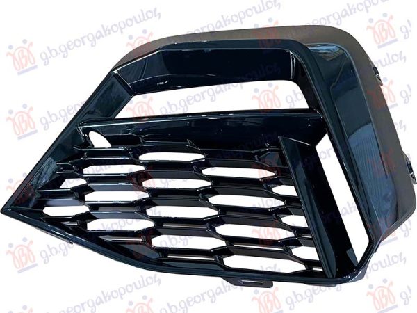 FRONT BUMPER GRILLE (PAINTED BLACK) (W/DAYTIME LAMP HOLE) (M-SPORT)