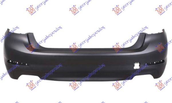 ZADNJI BRANIK PM (SEDAN) (2 KOCKASTA OTVORA ZA IZDUVNE CEVI AUSPUHA) (LUXURY-LINE/SPORT-LINE)