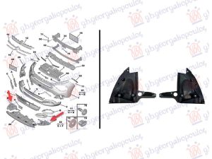 ZASTITA MOTORA ISPOD BRANIKA PLASTICNA (SET L+D)