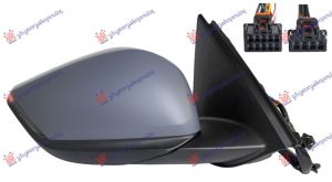 RETROVIZOR ELEKTRICNI SA GREJACEM PM (ELEKTRO-SKLOPIV) (MIGAVAC) (SVETLO) (SENZOR) (10OTV 10PIN + 4OTV 2PIN) (A KVAL) DESNO