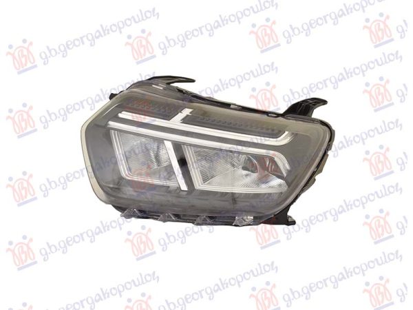 HEAD LAMP W/LED (LED/H1/LED) (E) (DEPO)