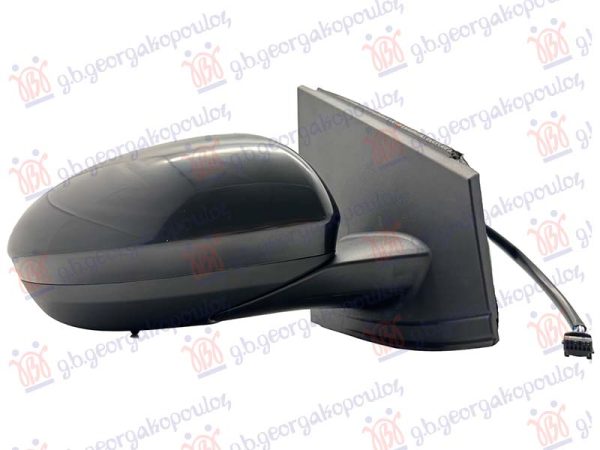 DOOR MIRROR ELECTRICAL HEATED PRIMED (W/SENSOR : BLIS) (9 PIN) (CONVEX GLASS)