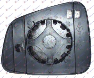 STAKLO RETROVIZORA SA GREJACEM (KONVEKSNO) DESNO