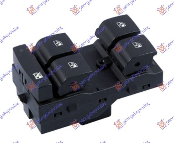 PREKIDAC U PREDNJIM VRATIMA (4 TASTERA) (6 PIN) LEVO