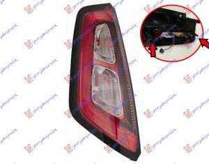 STOP LAMPA (LED) (BEZ NOSACA SIJALICE) (ZA MODELE SA SRAFLJENJEM NOSACA SIJALICE) (SPORT) (DEPO) LEVO