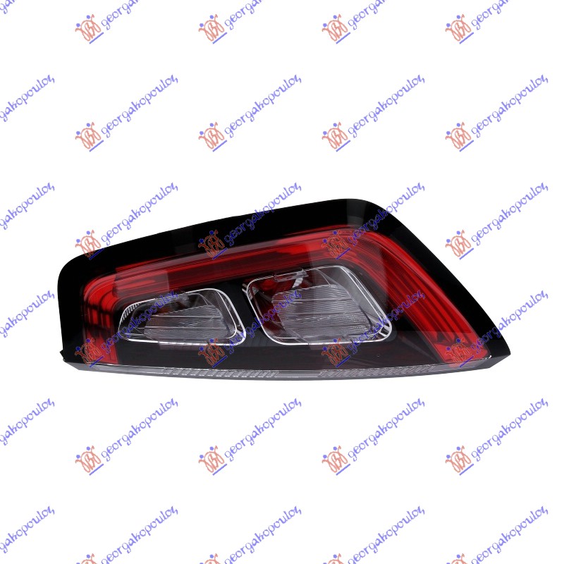 STOP LAMPA LED (SA NOSACEM SIJALICE) (SPORT) CRNI OKVIR (MARELLI) DESNO