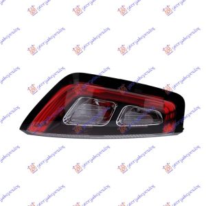 STOP LAMPA LED (SA NOSACEM SIJALICE) (SPORT) CRNI OKVIR (MARELLI) LEVO