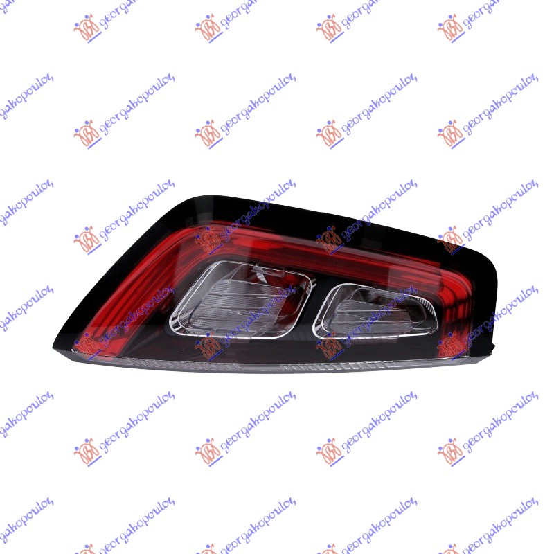 STOP LAMPA LED (SA NOSACEM SIJALICE) (SPORT) CRNI OKVIR (MARELLI) LEVO