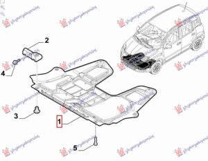 ZASTITA MOTORA PLASTICNA 1.0 (O)