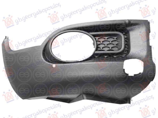 FRONT BUMPER END (W/FOG LAMP HOLE) (4X4/TREKKING)